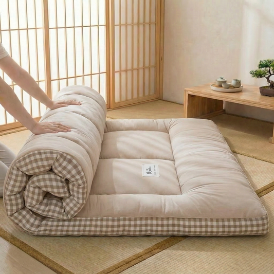 Les bienfaits du sommeil sur futon japonais : pourquoi dormir au sol change tout