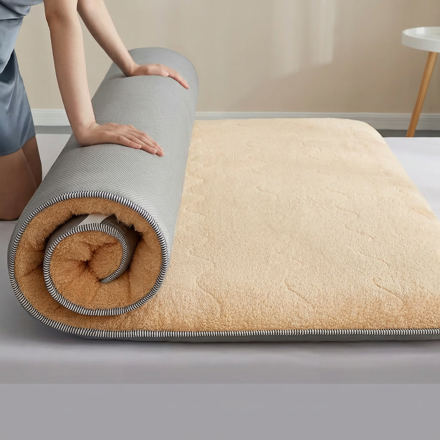 Surmatelas Futon – Laine Synthétique